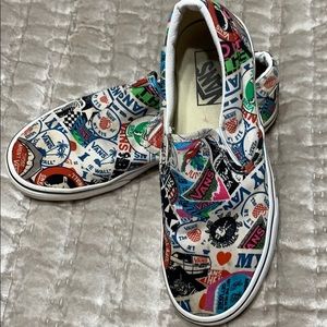 Vans mash up slip ons